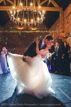 The Curradine Barns - Wedding Photographer Bristol_15 First dance wedding photography at The Curradine Barns
