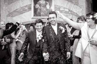 Venue_Thornbury_Castle_Wedding-13 Same-Sex Gay Wedding Photography Bristol