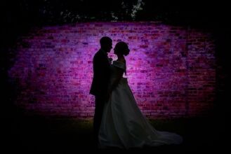 Wedding_Photography_Eastington_Park_18 Creative silhouette, wedding photography at Eastington Park