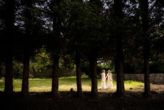 Wedding_Photography_same_sex_at_Thornbury_Castle_18 Same-sex wedding photography 2 brides at Thornbury Castle