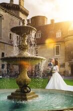 wedding-photography-thornbury-castle_14 Sunset Bride & Groom wedding photography at Thornbury Castle