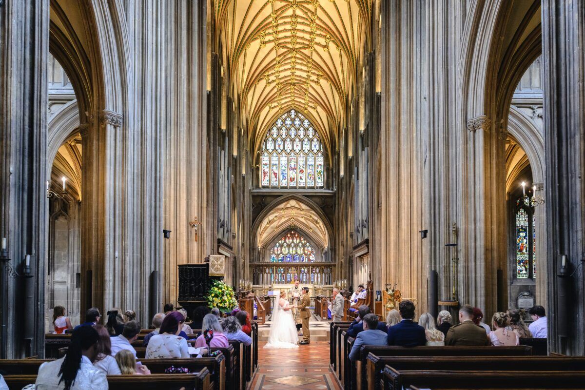 Wedding Photography at St Mary Redcliffe Bristol