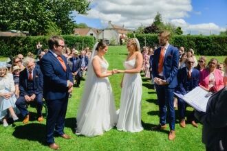 Wedding-Photography-at-Aldwick-Estate_13 same-sex LGBTQ+ Wedding Photography - two brides wedding ceremony