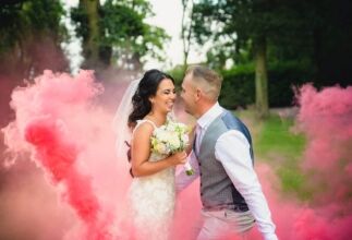 wedding_photography_bristol_eastwood_park_36 Smoke grenade, wedding photography, Bristol