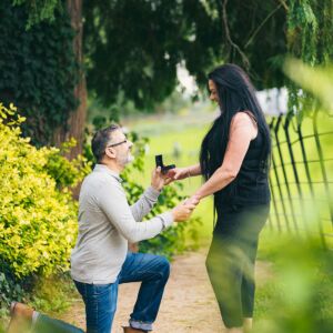 Secret Proposal photography Ashton Court Bristol
